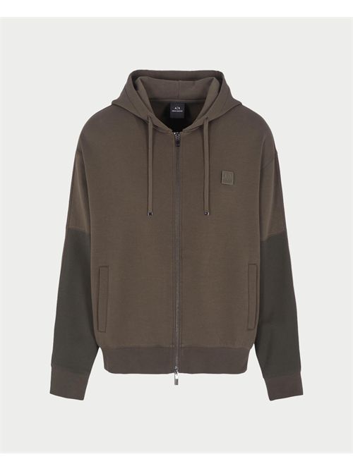 Felpa uomo Armani Exchange fullzip